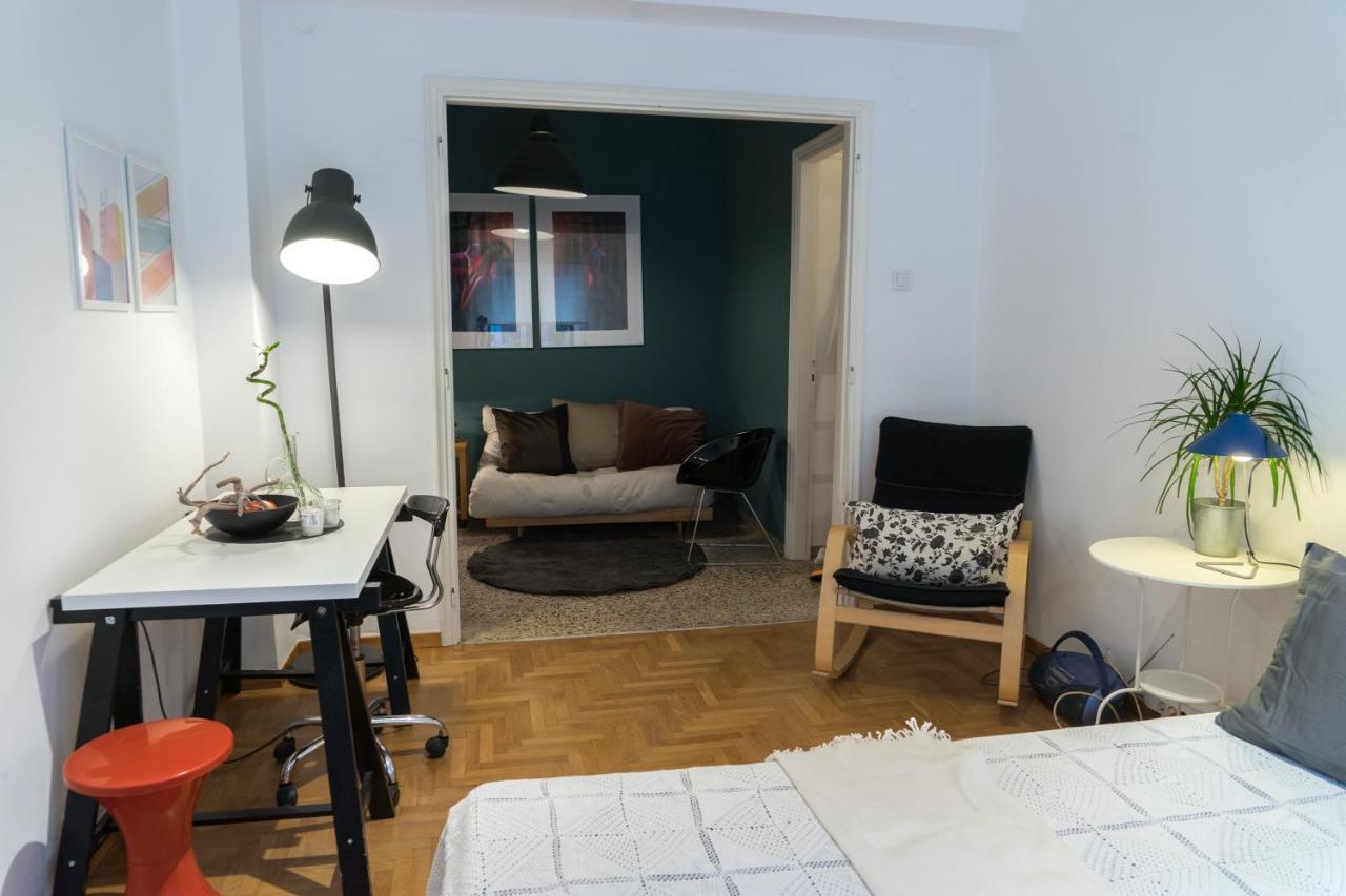 Comfy Studio Apartment Very Close To City Centre Athene Buitenkant foto